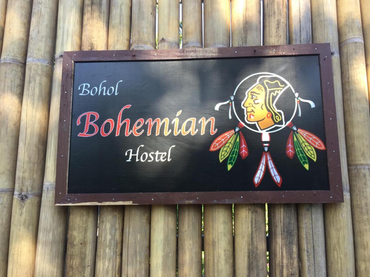 Bohemian Bohol Hostel Panglao Dış mekan fotoğraf